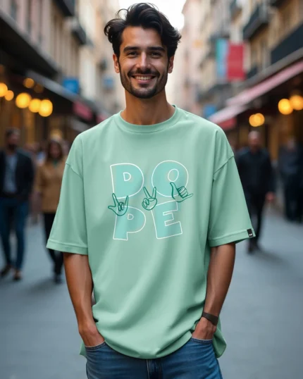 Printed Oversized T-shirt
